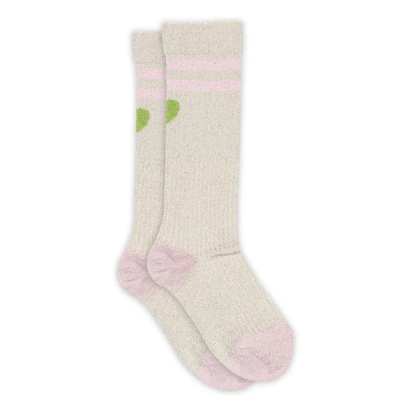 MP Denmark - Elga glitter knee socks Antarctica