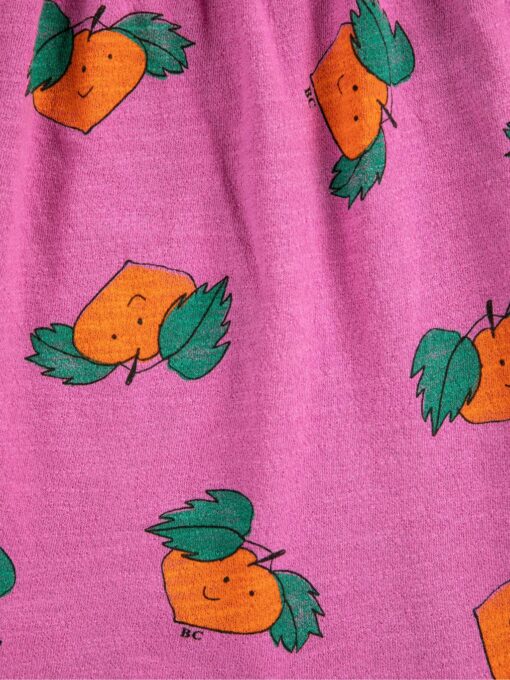 Bobo Choses - Tangerine all over ruffled dress – Bild 3