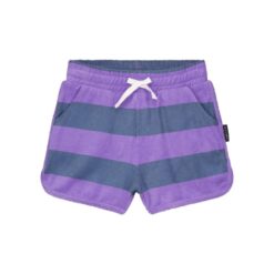 Daily Brat - Striped Towel Shorts Teal