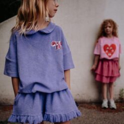 Alternative view of Daily Brat - Suzy Bow Shorts Paisley Purple