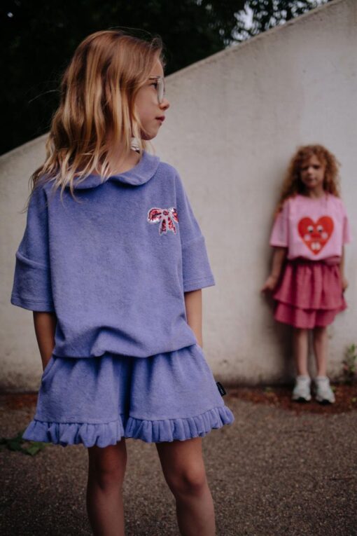 Daily Brat - Suzy Bow Top Paisley Purple – Bild 2