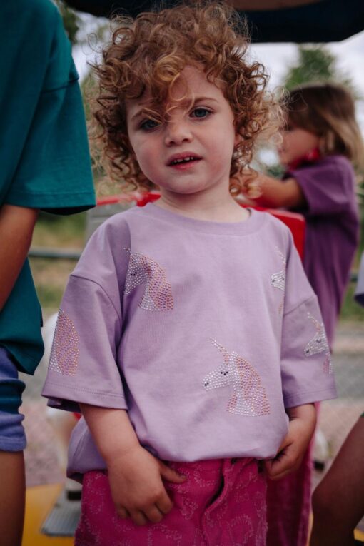 Daily Brat - Unicorn T-Shirt Lilavender – Bild 2