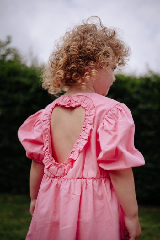 Daily Brat - Sassy Heart Dress Pink – Bild 2