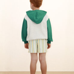 Alternative view of Tinycottons - Multicolor Stripes Shorts