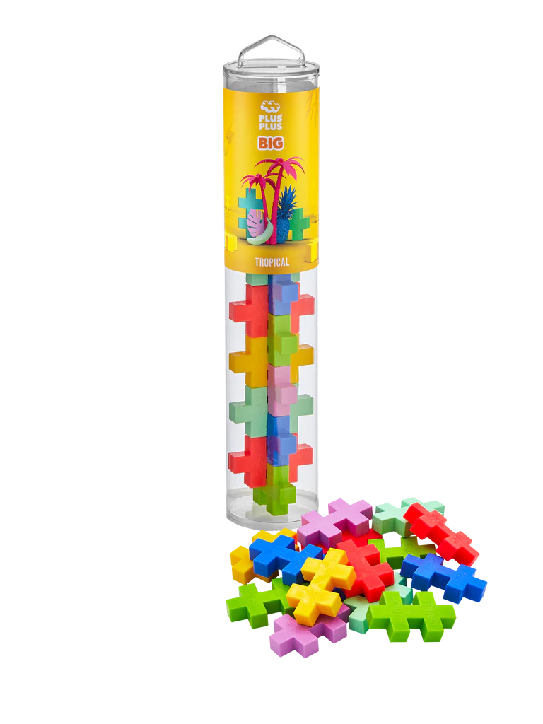 Plus-Plus - Kreativ Bausteine big Tropical
