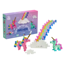 Plus-Plus - 274 Kreativ Bausteine Einhörner