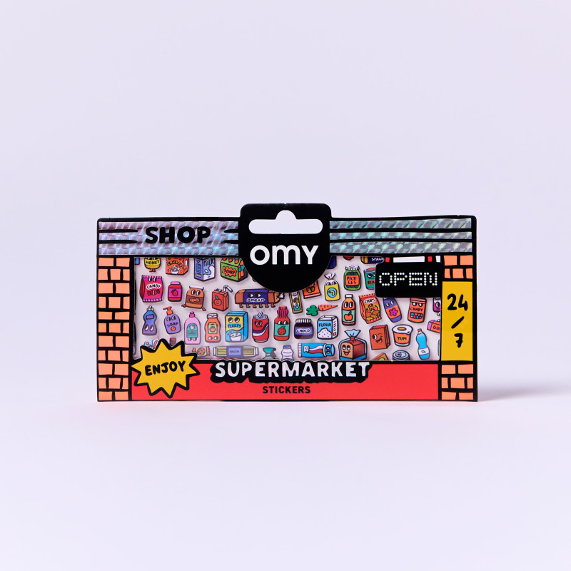 OMY - Stickers Supermarket