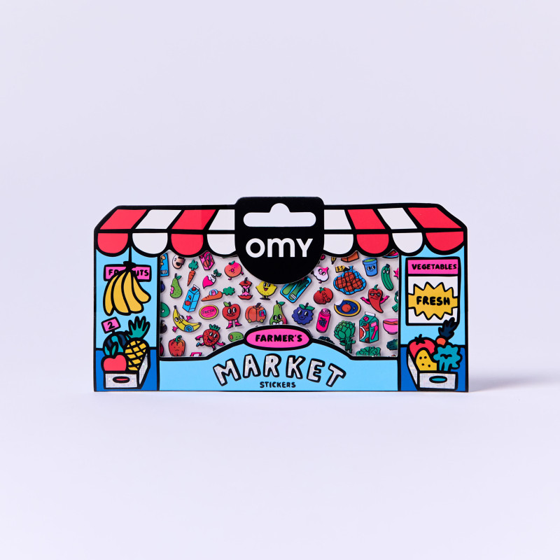 OMY - Stickers Farmer's Market