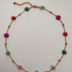 ByMelo - Flower Halskette Multicolors
