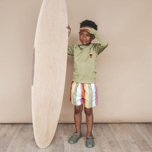 Salted Stories - Badehose Multi Stripe – Bild 3