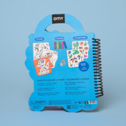 Alternative view of OMY - Mal & Stickerbuch Dino