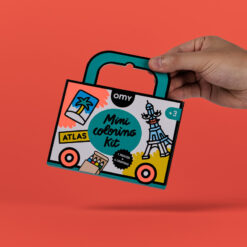OMY - Mini Coloring Kit Atlas