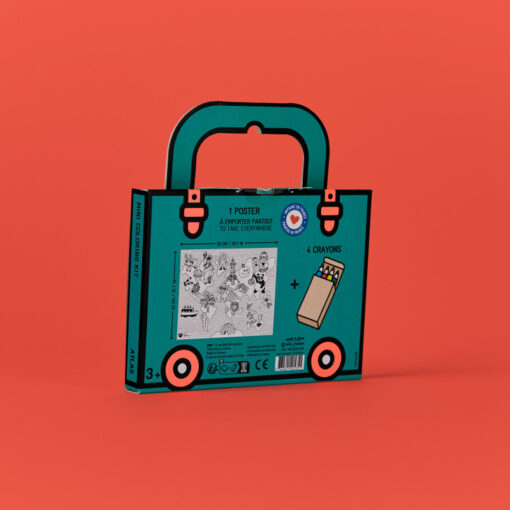 OMY - Mini Coloring Kit Atlas – Bild 3