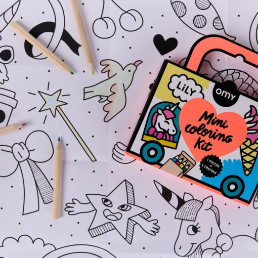 OMY - Mini Coloring Kit Lily – Bild 2
