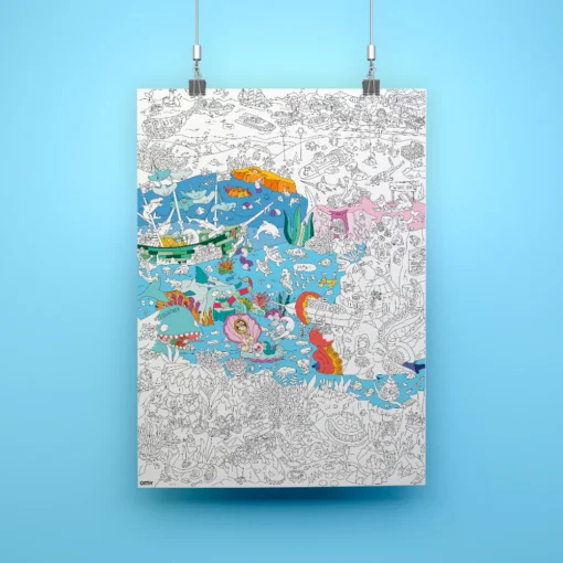 OMY - Ocean Ausmalposter – Bild 2