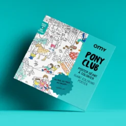 OMY - Pony Club Ausmalposter