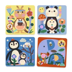 Alternative view of Djeco - Magisches Ausmalen Babytiere aus aller Welt