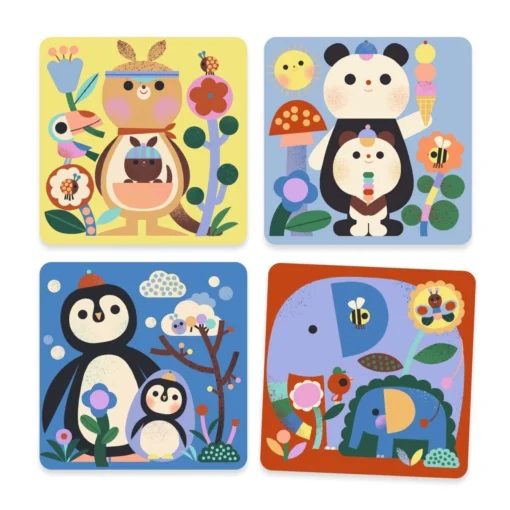 Djeco - Magisches Ausmalen Babytiere aus aller Welt – Bild 2