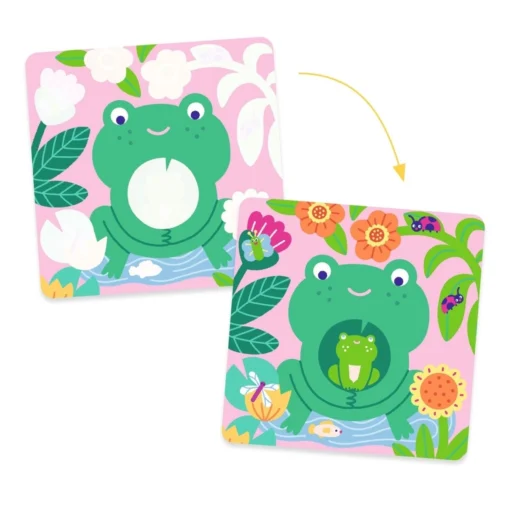 Djeco - Magisches Ausmalen Gartentierbabys – Bild 2