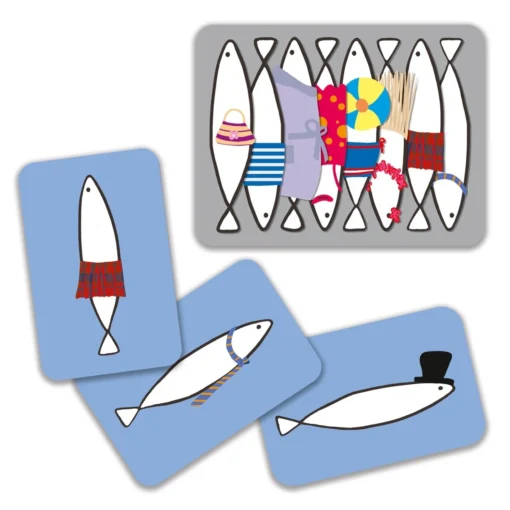 Djeco - Kartenspiele: Sardines – Bild 2