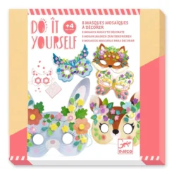 Djeco - DIY: 8 Masken Tiere