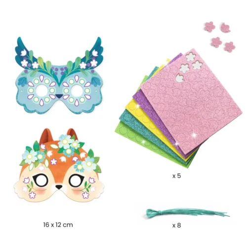Djeco - DIY: 8 Masken Tiere – Bild 2
