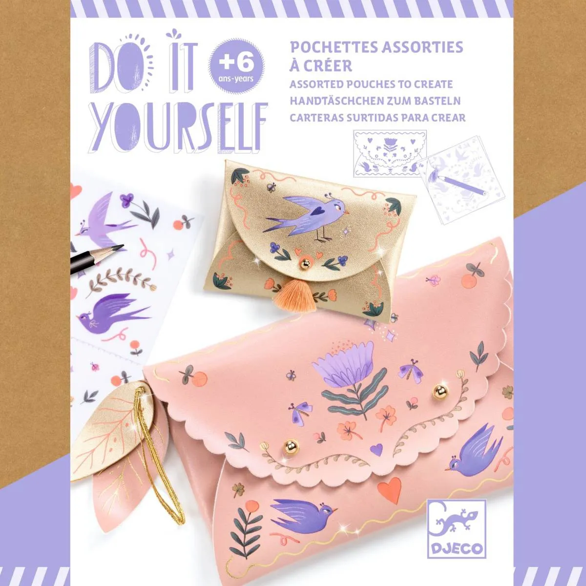 Djeco - DIY: Handtäschchen Fashionista