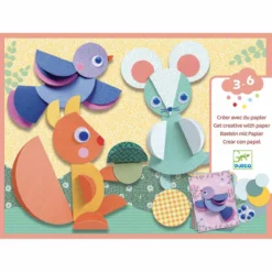 Djeco - Stickerbilder: Rundherum