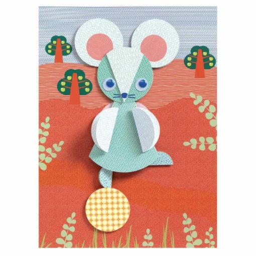 Djeco - Stickerbilder: Rundherum – Bild 3