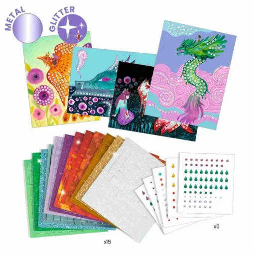 Djeco - Mosaik Fabelwesen – Bild 2