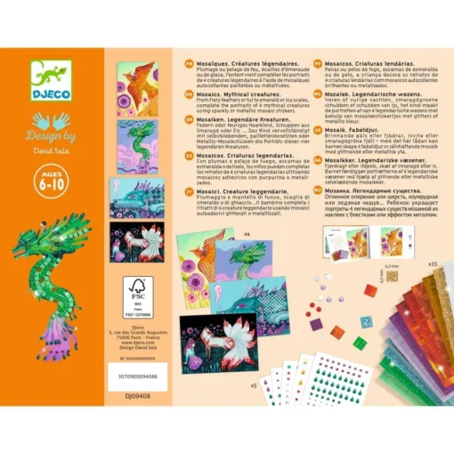 Djeco - Mosaik Fabelwesen – Bild 4