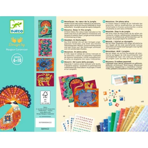 Djeco - Mosaik im Herzen des Dschungels – Bild 4