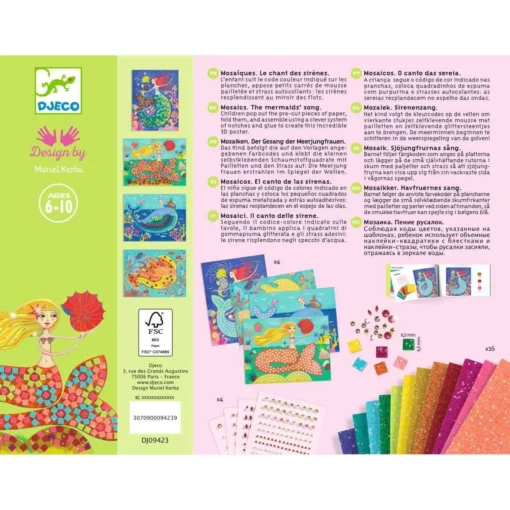 Djeco - Mosaik der Gesang der Meerjungfrauen – Bild 4