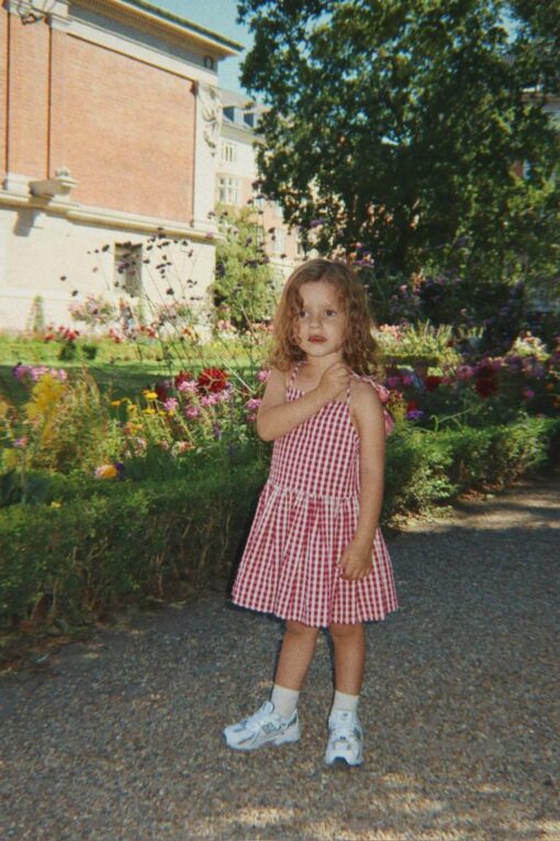 Konges Slojd – Isotta Dress Raspberry – Bild 4