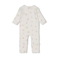 Feetje - Overall mit Klappfuß Blumen