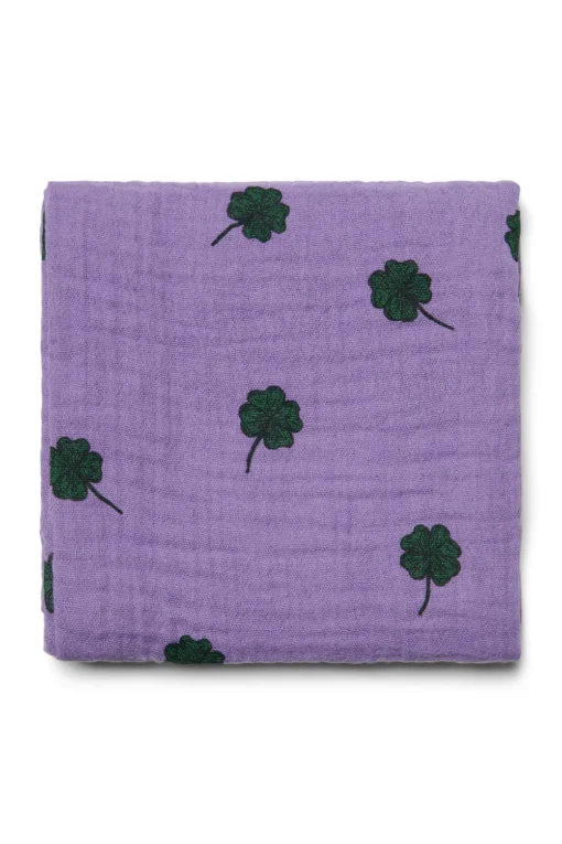 Studio Noos - Lila Kleeblatt Swaddle – Bild 2