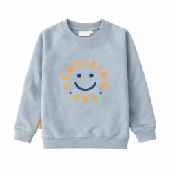 Von Rike - Schulkind Pullover Graublau