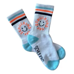 Von Rike - Schulkind Socken Blau
