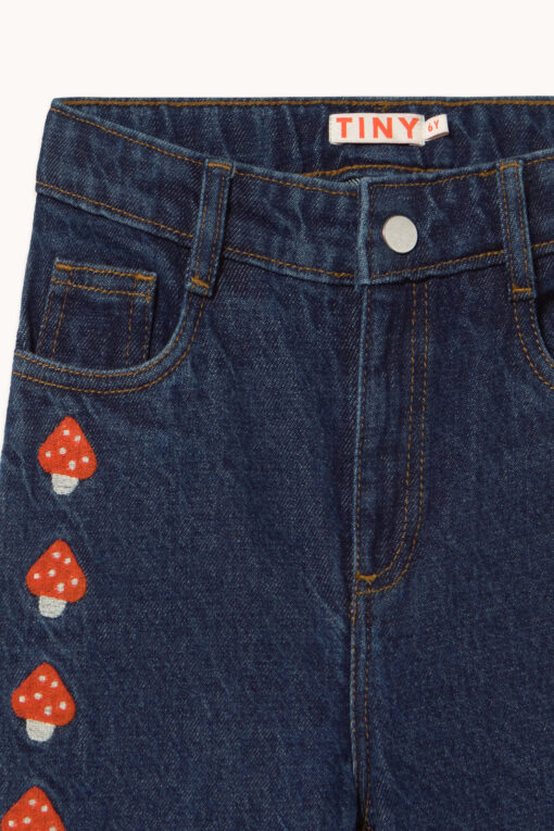 Tinycottons - Mushrooms Denim Pant – Bild 2