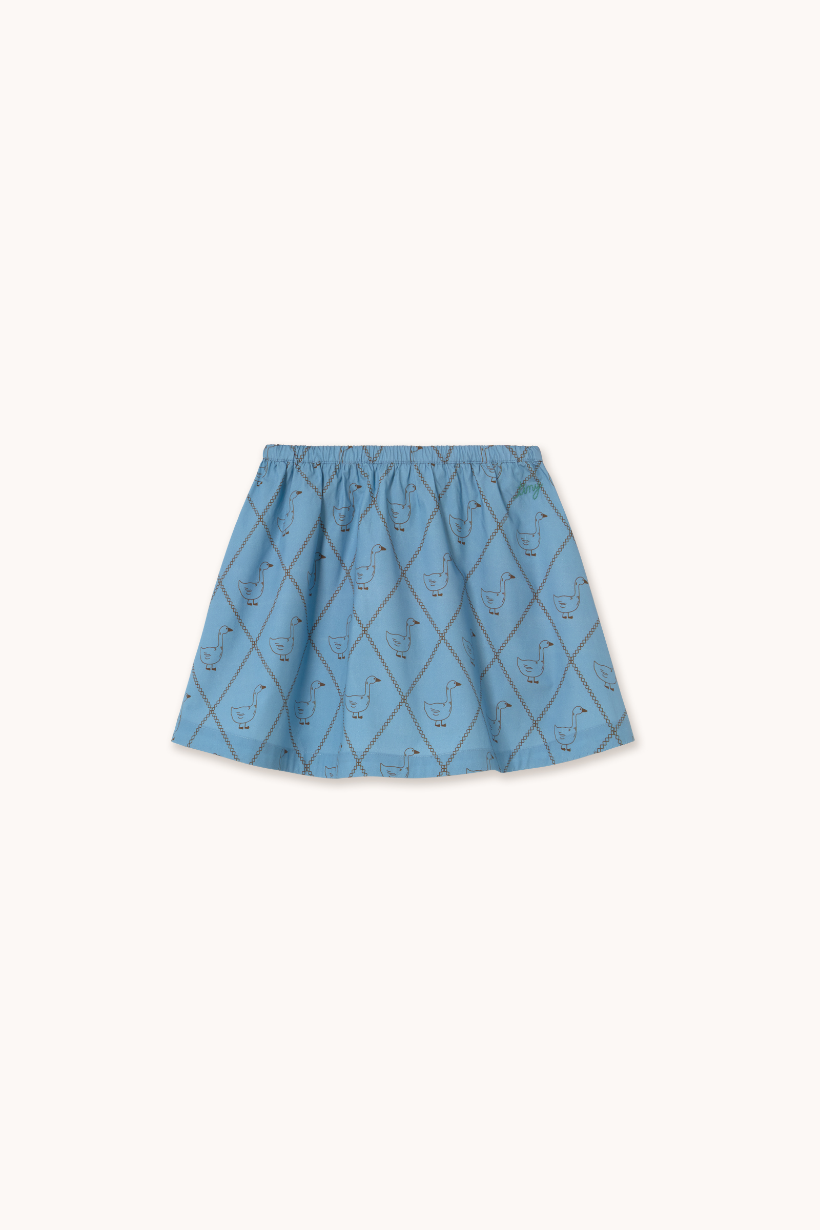 Tinycottons - Geese Poplin Skirt