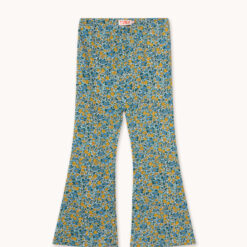Tinycottons - Flower Pattern Rib Pant
