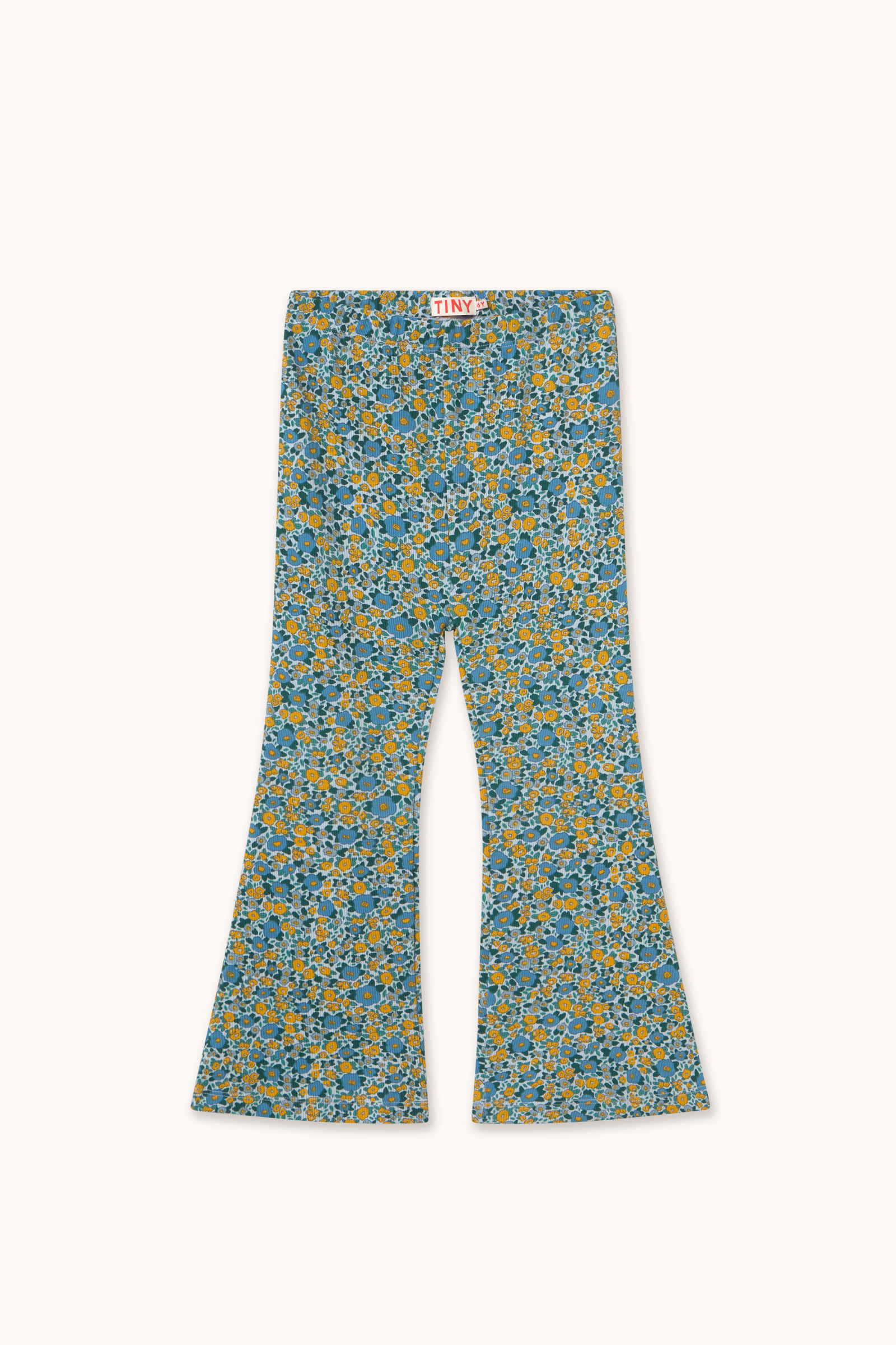 Tinycottons - Flower Pattern Rib Pant
