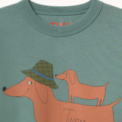 Alternative view of Tinycottons - Two Dogs Graphic Sweatshirt