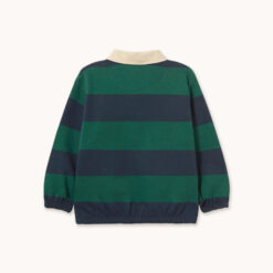 Alternative view of Tinycottons - Navy Stripes Polo Sweatshirt