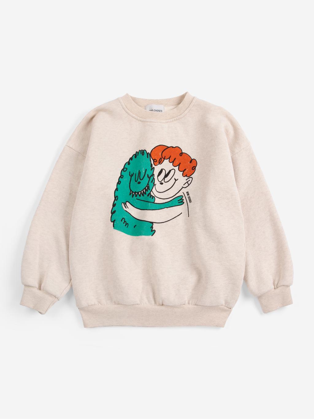 Bobo Choses - Hug Hairy Monster sweatshirt