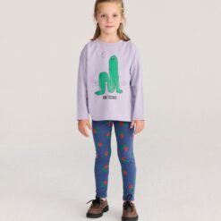 Alternative view of Bobo Choses - Stamp Bloom all over leggings