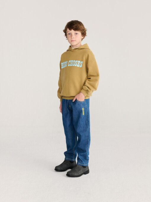 Bobo Choses - Taxi Saurus denim pants – Bild 5