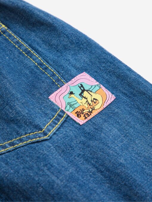 Bobo Choses - Taxi Saurus denim pants – Bild 4