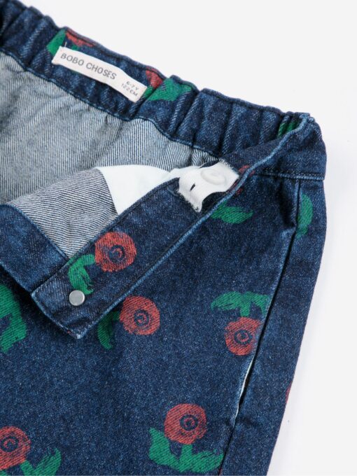Bobo Choses - Stamp Bloom denim skirt – Bild 2