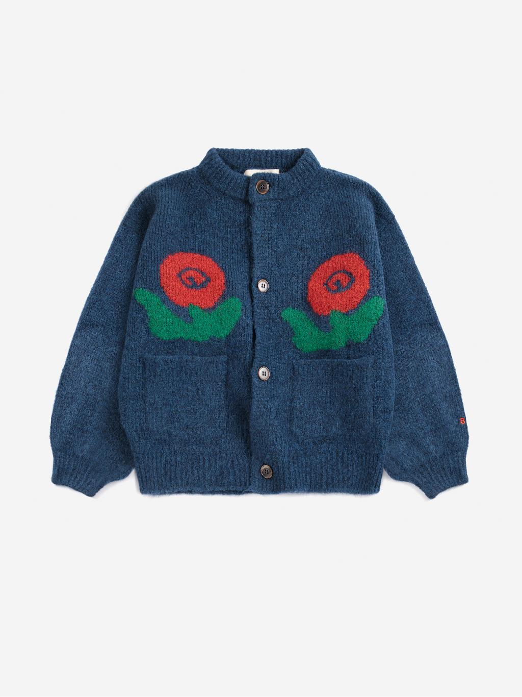 Bobo Choses - Stamp Bloom cardigan